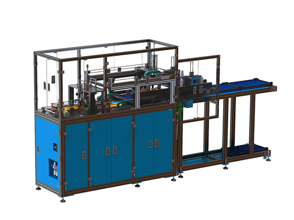 注塑模在线自动切水口...